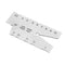 Screw Thread Gauge, Stainless Steel Grinding Gage 29 Degree Inspection Tool for Woodworking & Metalworking