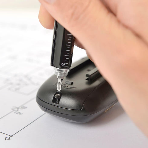 TEK PEN 2.0 Tactical Multi-Tool Utility Pen with Ruler, Bubble Level, Screwdriver, and Touchscreen Stylus