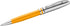 Pelikan Jazz Classic Ballpoint Pen - Medium Nib, Blue Ink Refill Included, Metal, Mustard, Blister Card, 1 Each (815055)