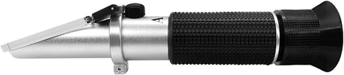 VGVGV 2 1 Refractometer0-28% Salinometer0-32% Brix Refractometer, in Brine Salinometer Suger Meter Tester for Wine