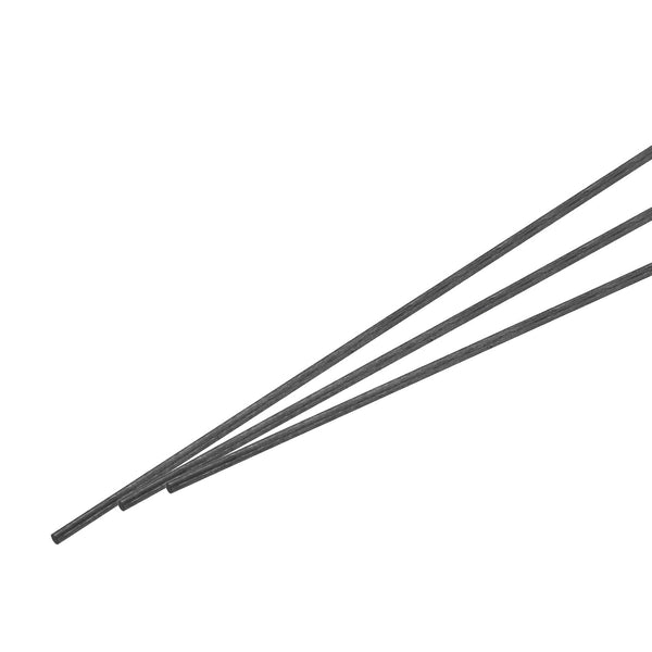 MECCANIXITY 3 Pack Carbon Fiber Rod, 1.5mm x 150mm for RC Plane DIY Tool Quadcopter Arm