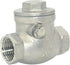 1/2" Stainless Steel SS316 Swing Check Valve, NPT Female x Female Thread, WOG 200 PSI PN16 CF8M