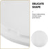 COLLBATH 22.7cm Flush Mount Light Cover Replacement, round Plastic Ceiling Lamp Shade Inner Diameter, Wall Sconce Shade