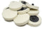 Benchmark Abrasives 2 Inch Sanding Discs Felt Quick Change Wool Buffing Pad