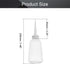 Utoolmart 3pcs 250ml Plastic Squeeze Bottles for DIY, Glue, Oil, and Tattoo Labeling