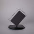 Thick Black Aluminum Business Cards, Anodized Aluminum 15 pcs with Protector Sleeves, 86 x 54 x 0.8mm (Frosted)