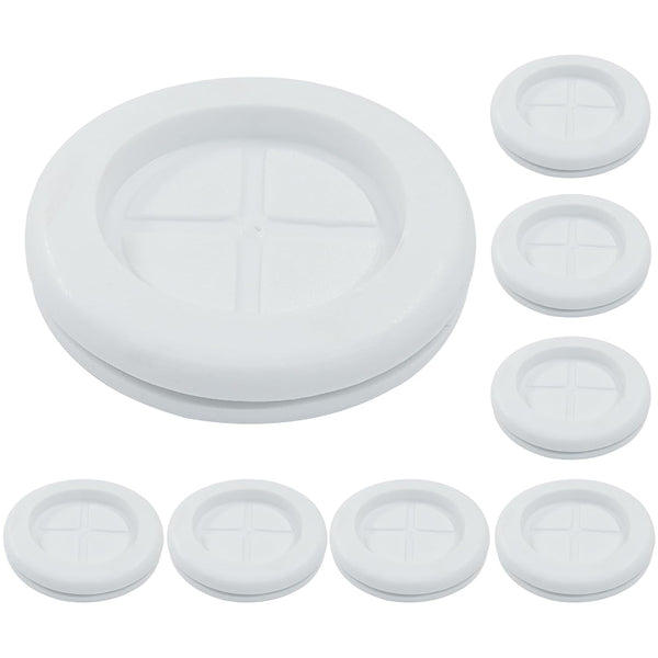 Zorveiio 12PCS 1-3/16" ID 1-1/2" in Rubber Grommets Double-Sided Firewall Round Rubber Plug