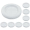 Zorveiio 12PCS 1-3/16" ID 1-1/2" in Rubber Grommets Double-Sided Firewall Round Rubber Plug