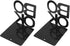 HEEPDD Modern Bookend, Decorative Book Holder for Desk and Office Use Modern Bookend, Steel, Heavy Duty Book Stopper
