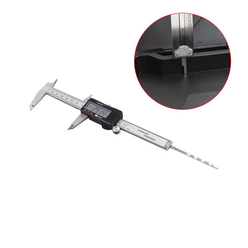 findmall Electronic Digital Caliper, Stainless Steel Body with Large LCD Screen