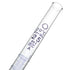 25mL 2 Pack 22.5 Inches QWORK Class A Borosilicate Burette with Glass Key Stopcock - Laboratory Grade, Precision