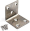 Zernnis (8 Pieces) Angle Connector Corner Brackets Stainless Steel L Shape Brace Brackets