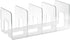 Baoblaze Countertop Book Stand Acrylic Bookends Multifunction Bookshelf Dividers Purse Handbag Organizer for Study Room
