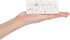 Hipiwe Terrazzo Business Card Holder for Desk, Concrete Display Stand for Women Men Office Organizer