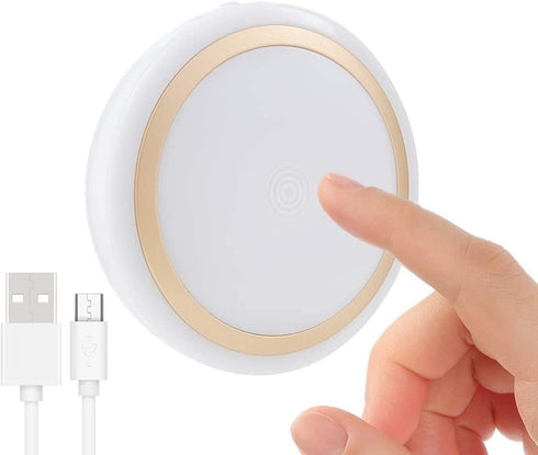 RTSU Rechargeable Touch Light with Timer, Dimmable Kids Baby Nursery Night Light Lamp,
