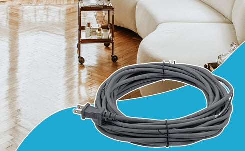 36Ft Vacuum Cleaner Power Cord Replacement for Shark Navigator Lift-Away NV341 NV402 NV450 NV502 Upright Vacuum