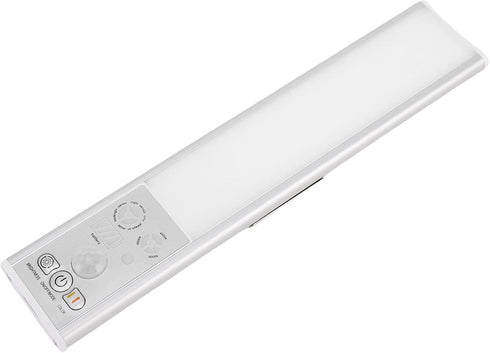 MOTOULAX 3 Dimmable Closet Closet Under Cabinet Light, Super Thin Motion Sensor Color Rechargeable Light with Day Night