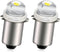 Ruiandsion 2pcs P13.5S LED Bulb, 3-18V COB 0.5W Upgrade for Flashlight Torch Work Lights, White