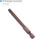 Magnetic Torx Screwdriver Bit T27 - 3" Length 1/4" Hex Shank, S2 Steel Star 6 Point Drill Driver (2-Pieces)
