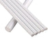 10Pcs White Plastic Rods, Round Solid Bar DIY Model Material ABS Round Stick for DIY Sand Table Model, Length 250mm,