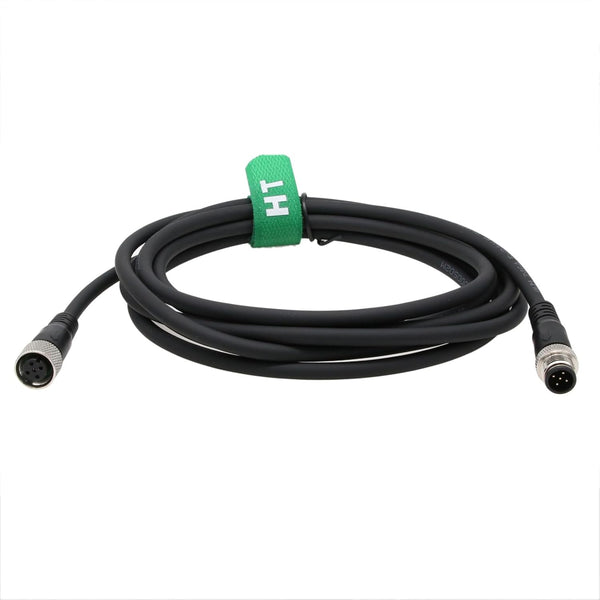 Actuator Sensor Signal Shielded Cable M12 A Code 5 Pin Male to Female for Industrial Controls Automation