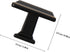 4pcs Zinc Alloy Solid Wardrobe Handles Single Hole Practical Drawer Pulls Cabinet Bedside Table Knobs in Black Brass