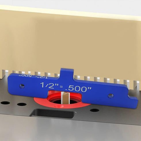 Setup (Set 7) Router Table Bars, Kingson Aluminum Alloy Woodworking Tools Compatible for Kreg