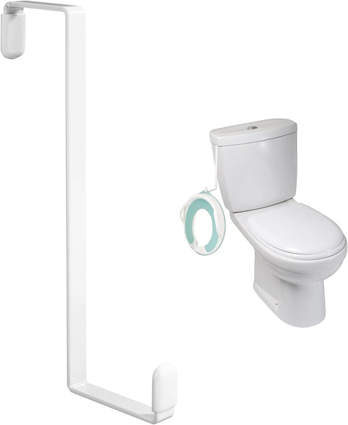 TOYMIS 1pcs Potty Seat Hook, Z Shaped Door Hangers No Drill Multifunctional Over