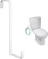 TOYMIS 1pcs Potty Seat Hook, Z Shaped Door Hangers No Drill Multifunctional Over