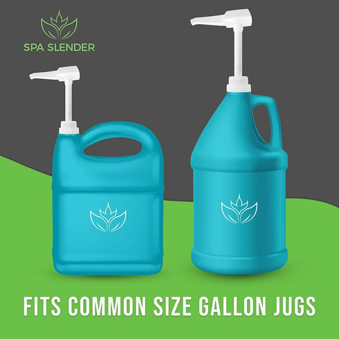 1 Pack Gallon Pump Dispenser with Lock-Down System, 30ml Liquid Release for Industrial and Health Care Use