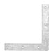 10 Pcs 5-1/2"x5-1/2"x3/4" Flat Corner Brace, L Shaped Flat Mending Plate for Wooden Furniture