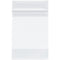 Plymor 3" x 4" Reclosable Plastic Bags with White-Block Zipper, 2 Mil, Pack of 500