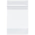 Plymor 3" x 4" Reclosable Plastic Bags with White-Block Zipper, 2 Mil, Pack of 500