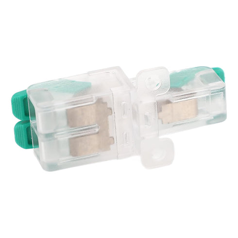 20PCS Wire Splice Connector Lever Nuts, 1 in 2 out Compact Wire Conductor Connector for 10-20AWG Wires