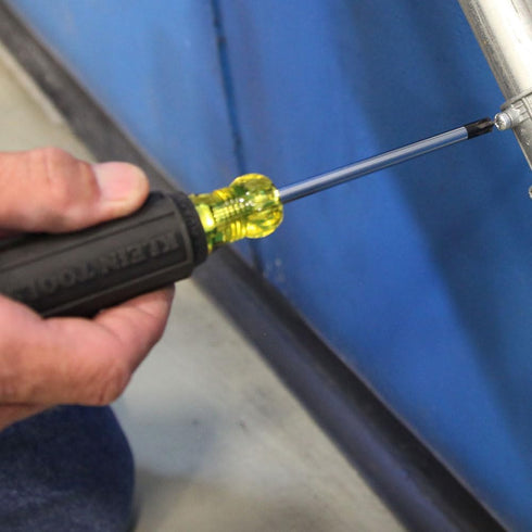 Klein Tools 7314 #1 Combo-Tip Driver, 4-Inch Fixed Blade, Made in USA