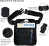 Adjustable Server Waist Pouch - Versatile Waitress Apron Bag