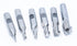 Single End 2 Flute End Mill Set - 6PCS with 3/8" Shank, Plastic Stand