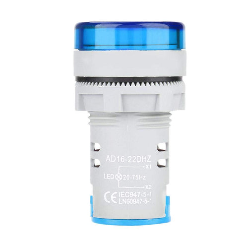 AC Frequency Meter LED Digital Display 20-75 Hz Ac Hz Frequency Indicator Light