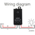 Switch12V,2 5V/12V/24V/48/10A 328FT Wireless Way Mini Remote Switch DC Relay Wireless Light Switch with Long Range