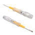Fielect 2Pcs Voltage Tester Screwdriver, Contact Voltage Tester Pen for Circuit Detection 100-500V