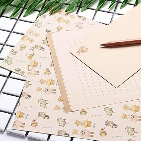 Fulanfudi 81pcs Set, 54 27 set, 9 Stationary Paper and Envelopes Contain stationery paper and envelopes, writing paper