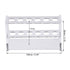 uxcell Acrylic Test Tube Holder Rack 6 Wells for 10ml Centrifuge Tubes Clear 2Pcs