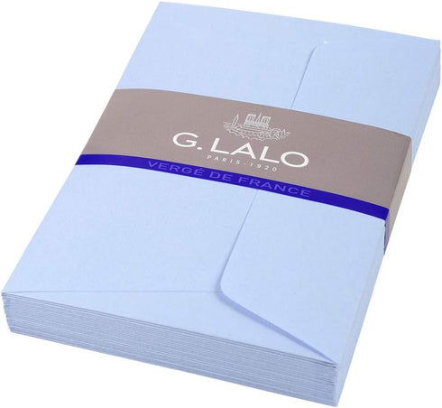 G.Lalo Verger de France Envelope | Postcard Size (C6/Western 2) | Blue A5 Bi-Fold | gl52102