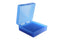 Heathrow Scientific HS120201 HS120033 Microtube Storage Box - 100 Well, Cryogenic Box for 1.5mL/2.0mL Tubes, Blue, Pack