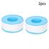 Othmro 2Pcs PTFE Pipe Sealant Tape 18mmX20mX0.1mm Plumbing Tape Pipe Tape Industrial Thread Sealants Teflon Tape Plumbers Tape Seal Tape for Plumber Pipe Thread Seal White Blue