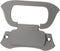 Housoutil Concealed Door Pull Handle Dark Grey Zinc Alloy Finger Flush Pulls