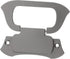 Housoutil Concealed Door Pull Handle Dark Grey Zinc Alloy Finger Flush Pulls