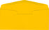 LUXPaper #10 Commercial Flap Business Envelopes | 4 1/8" x 9 1/2" | Sunflower Yellow | 80lb. Text | 50 Qty by Envelopes.com
