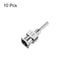 10pcs 15Gauge Stainless Steel Dispensing Needles, 1/4" Blunt Tips for Thick Liquids, Ink, and Lab Use