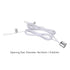 MUNEFE Blue LED Touch Switch, LED Light Touch Switch, DC Light Switch Touch for LED Cabinet Lights, Entrances